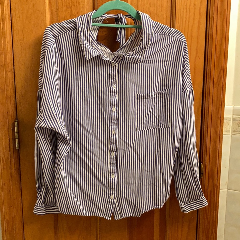 Striped Blouse - Picture 1 of 3